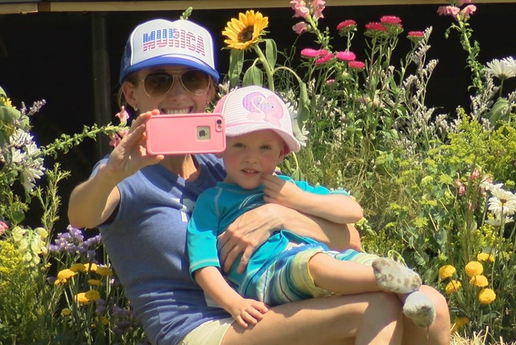Hundreds of parents and kids came out to celebrate the first ever Wildflower Festival in Rocky Point on May 13