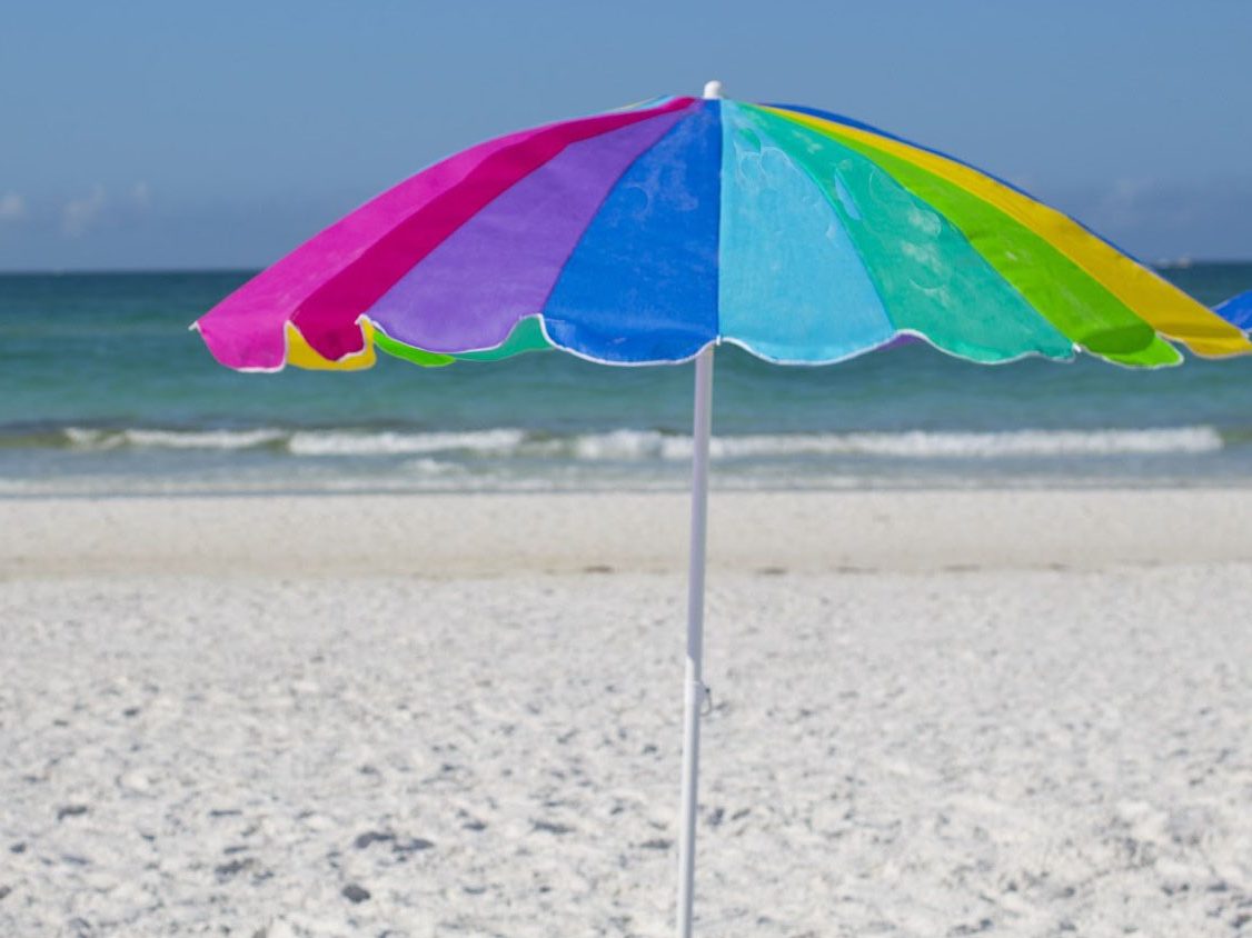 Woman dies after being struck, impaled by beach umbrella in Garden City ...