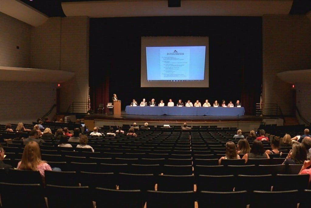 Many parents came out to the summit to express their concerns.