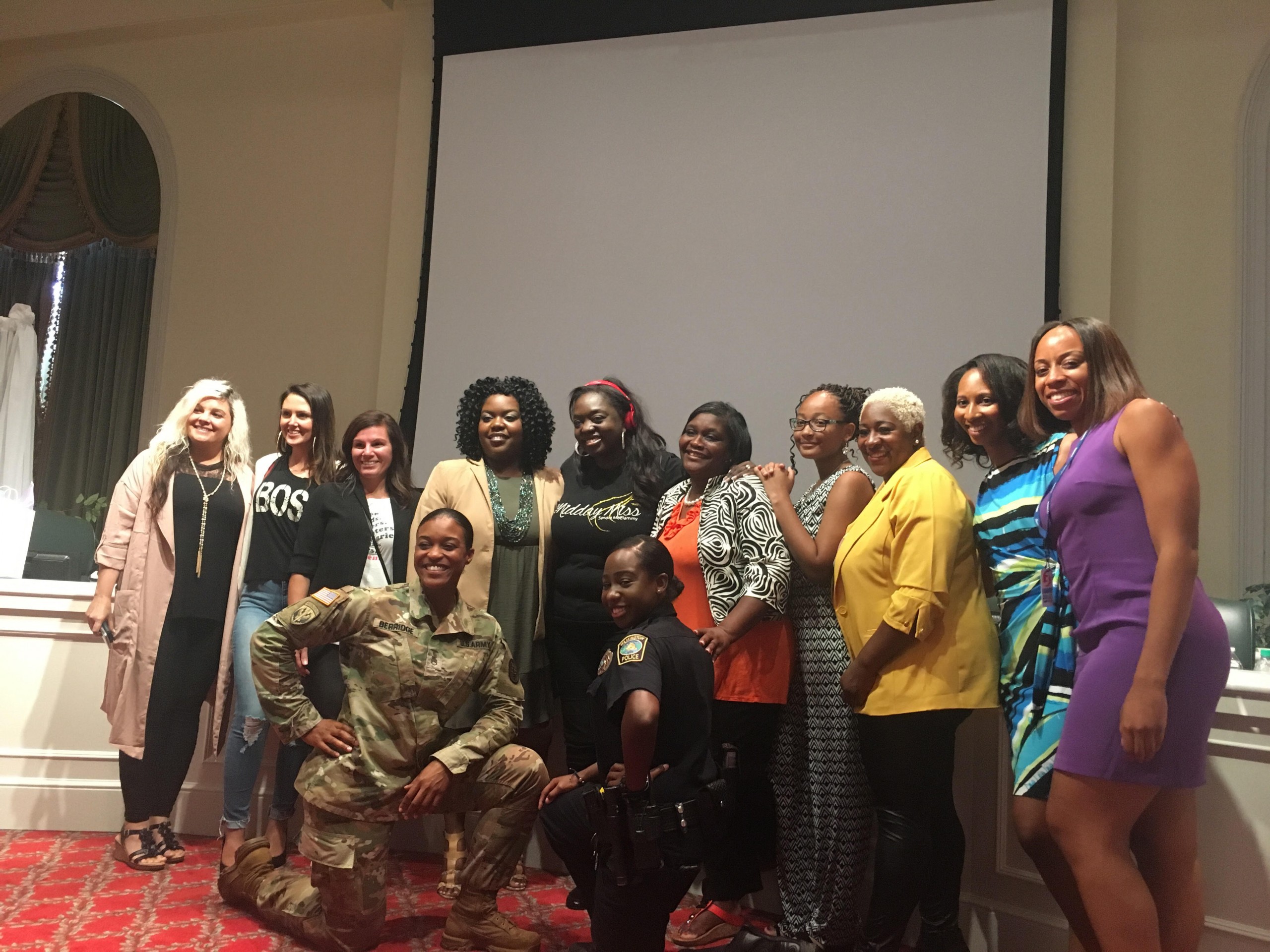Panel discussion at the She Rocks Teen Empowerment & Business Expo