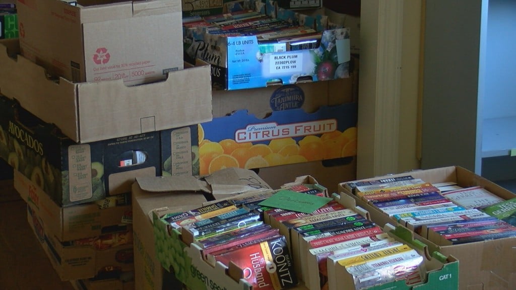 The Friends of the Leland Library say they will lose about half of their book collection from storm damage. (Photo: Kylie Jones/WWAY)
