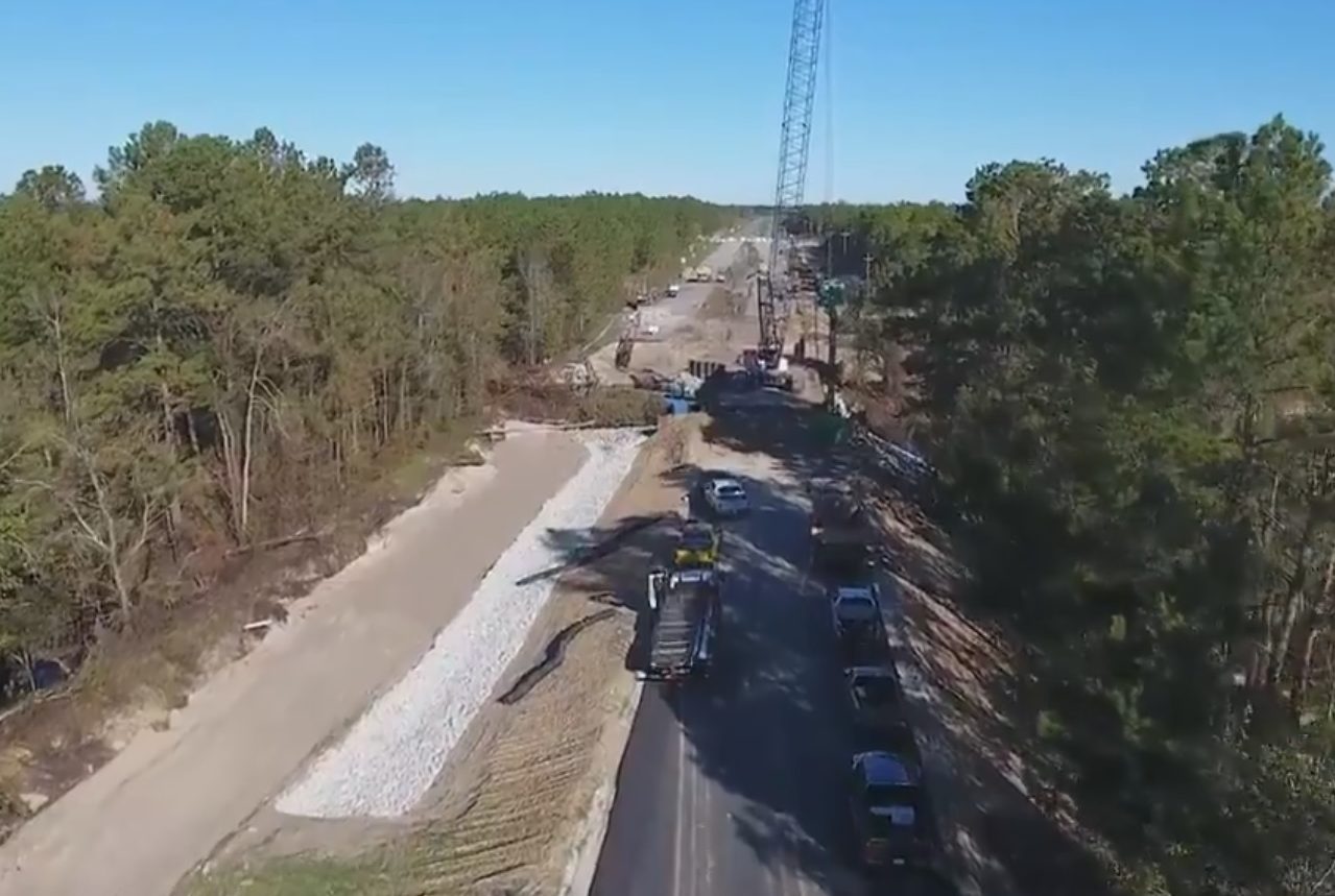 NCDOT hopes to open temporary bridge on US 421 Wednesday - WWAYTV3