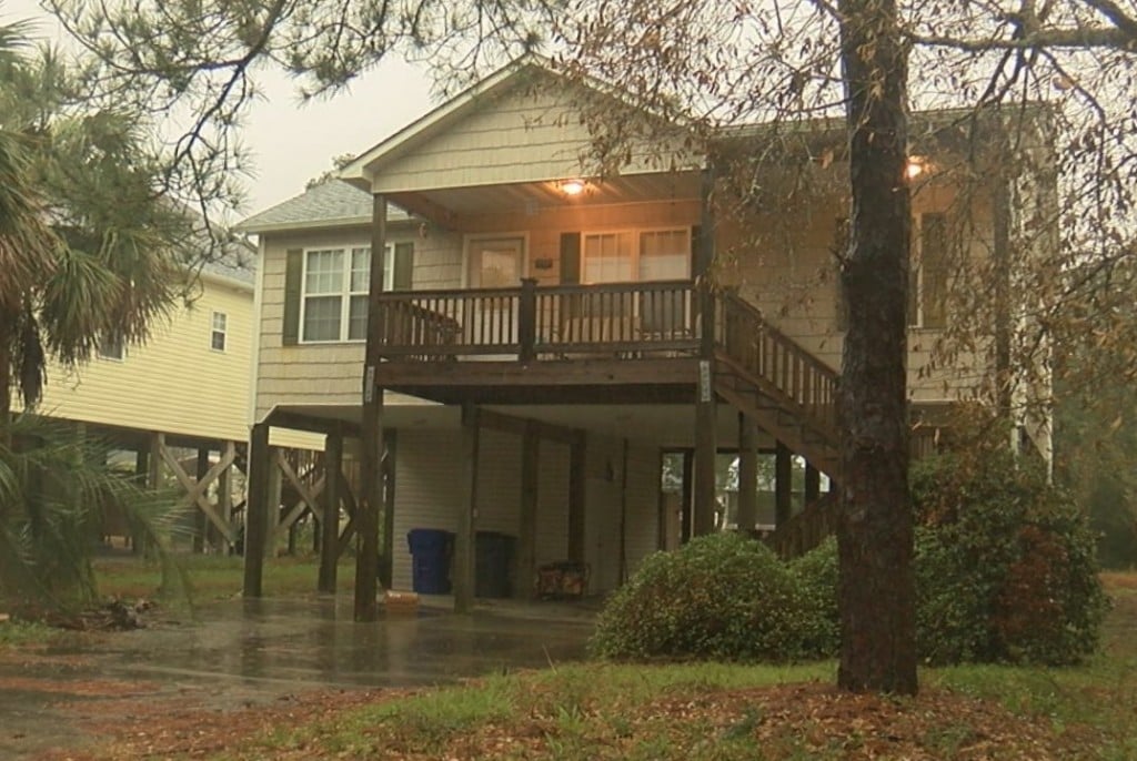 This is the home police reported to in Oak Island.