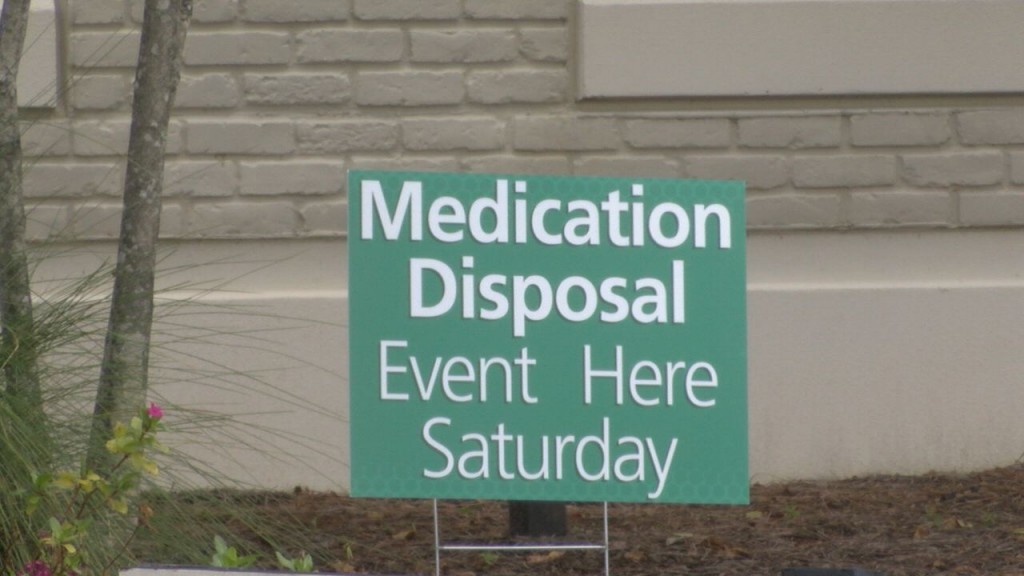 Medication Disposal Drop off event was held on Saturday