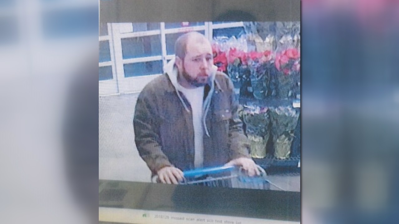 Police search for man seen stealing thousands of dollars of merchandise ...