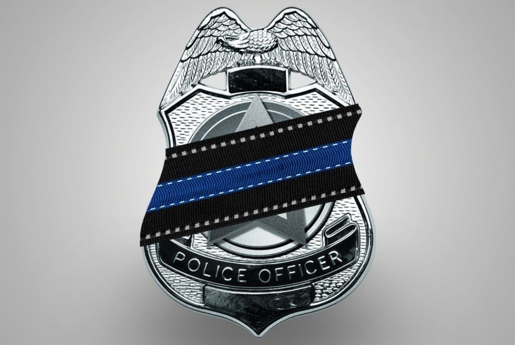 fallen police officer symbol