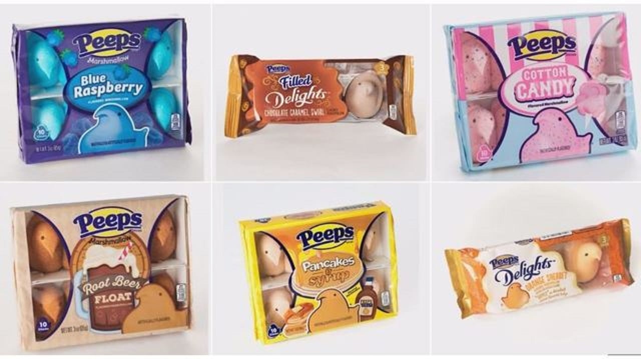 Update Peeps New line of Peeps rolls out just in time for Easter - WWAYTV3