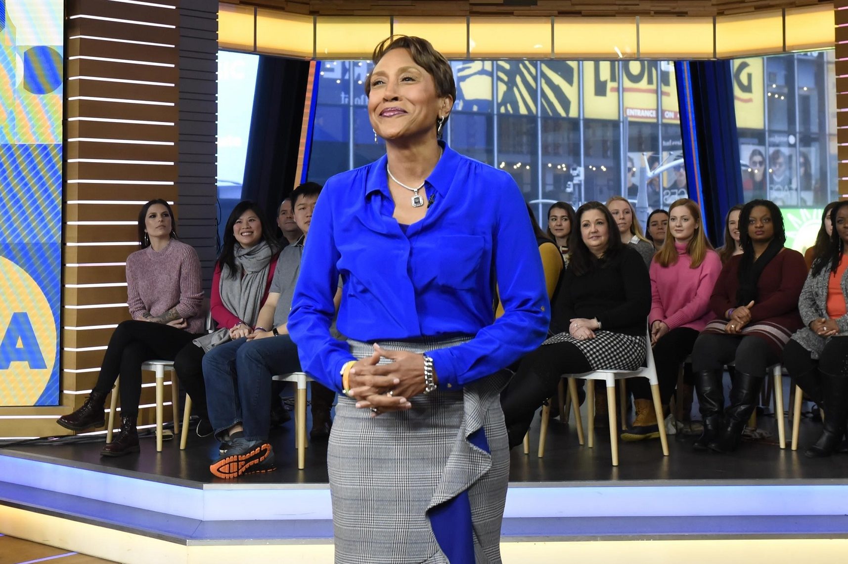 Good Morning America's Robin Roberts Joins NFL Draft Lineup For Round 1 On  ABC - ESPN Front Row