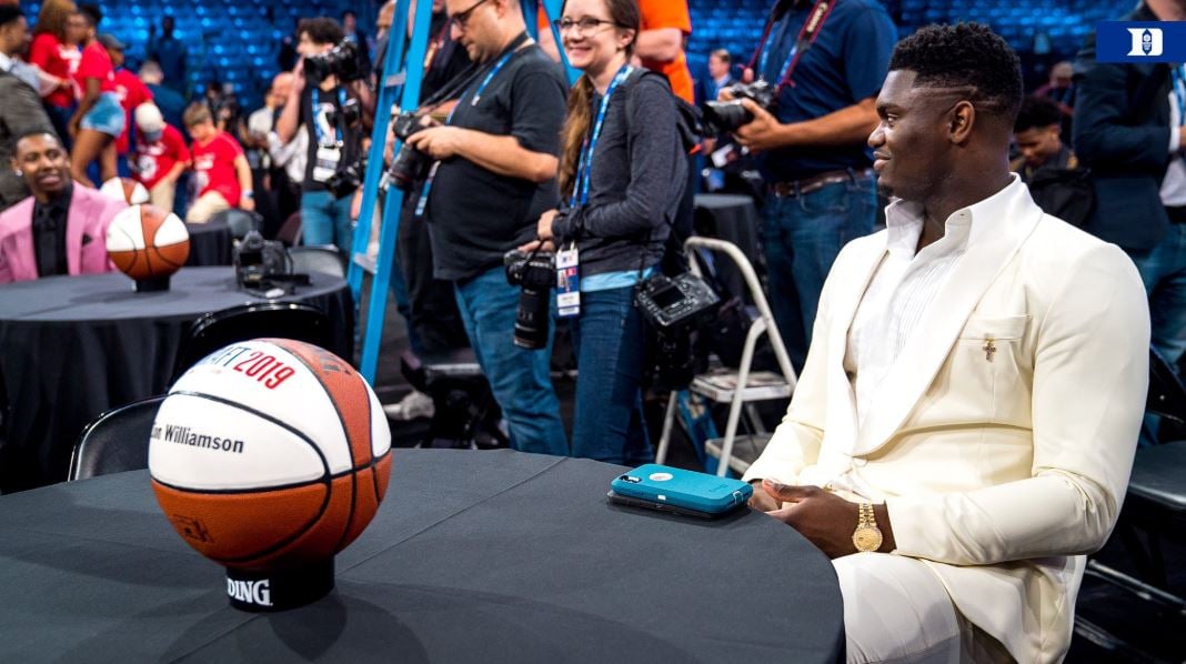Zion Williamson picks one player he'd love to win a ring besides