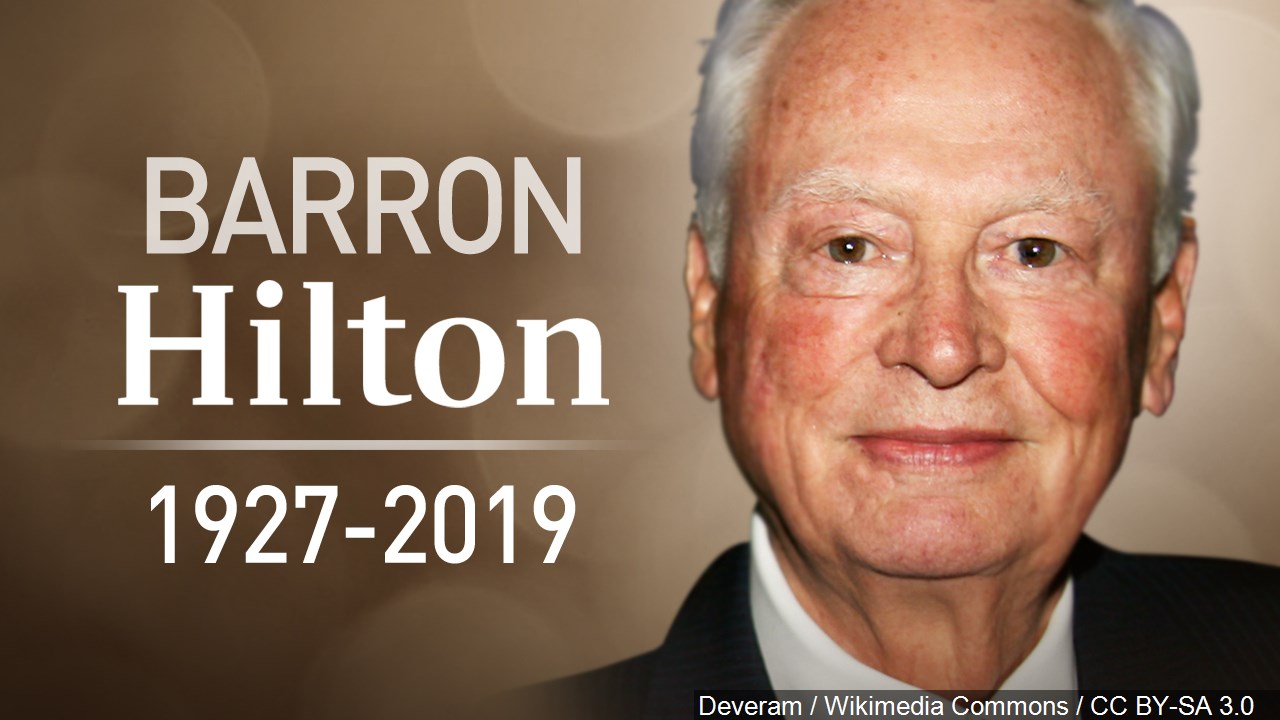 Barron Hilton hotel magnate and AFL founder dies at 91 WWAYTV3