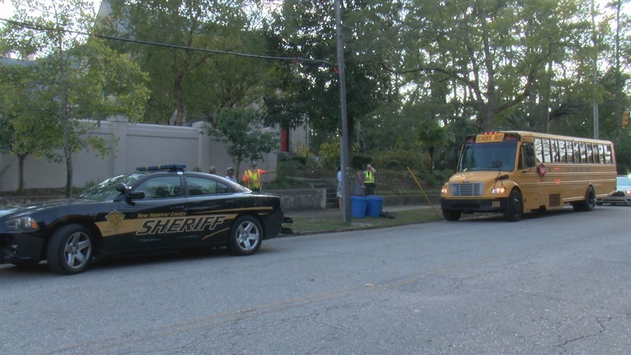 New Hanover County school bus crash sends four to hospital - WWAYTV3