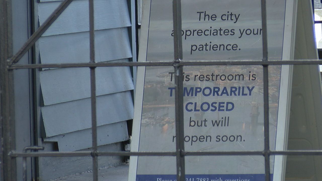 Water Street public bathroom still closed WWAYTV3