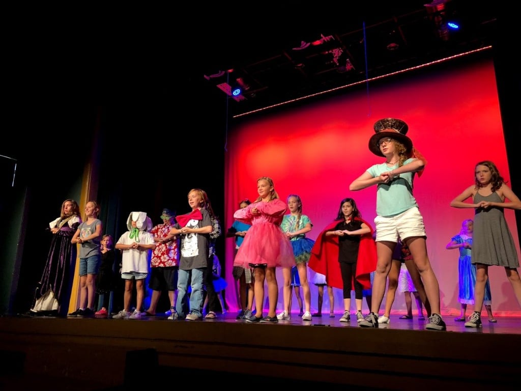 The Creative Arts Camp offers theatrical and performing arts fun for kids ages 4 and up.