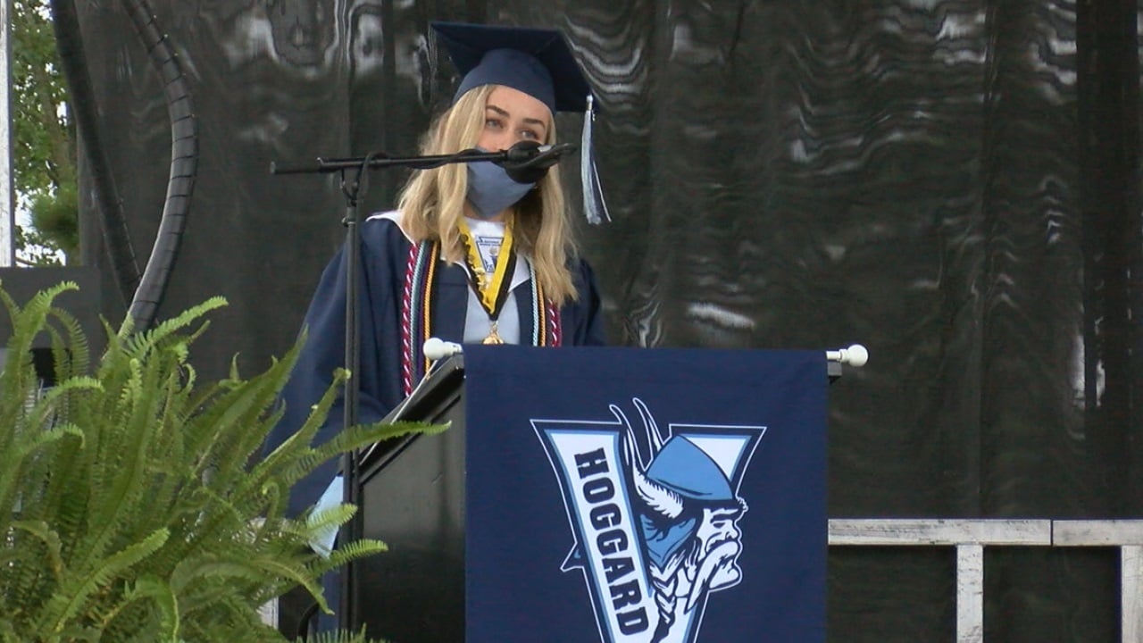 Hoggard seniors honored with drivein graduation WWAYTV3