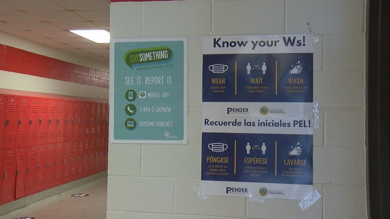 Pender County School Board addresses mask mandate in schools - WWAYTV3