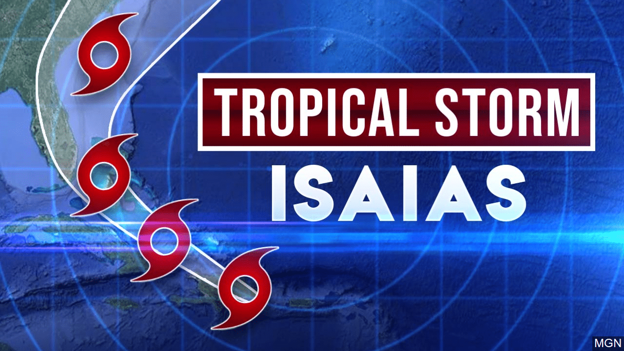 Tropical Storm Isaias nears Florida before heading for the Carolinas ...