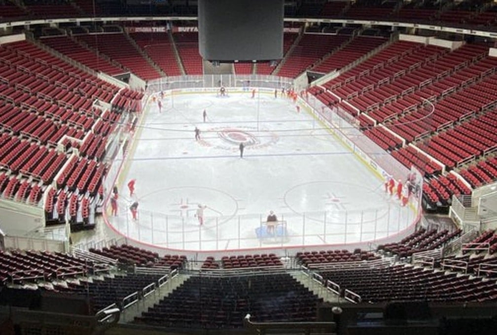 Timeline of PNC Arena in Raleigh NC, home of Carolina Hurricanes