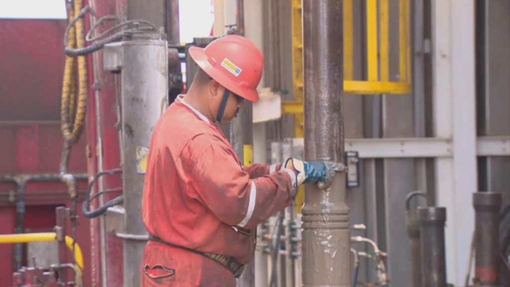 An oil worker