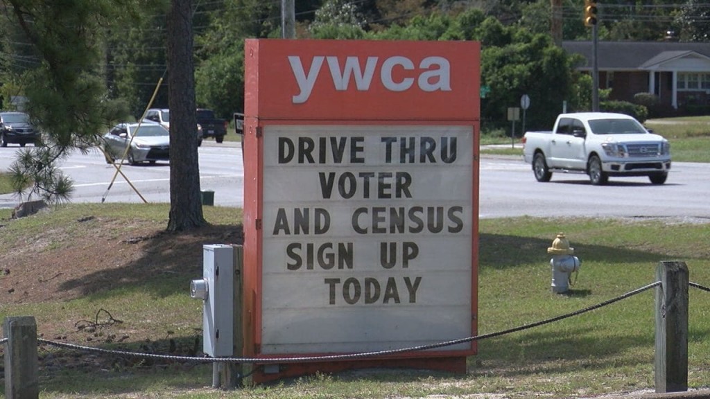 Voter registration drive