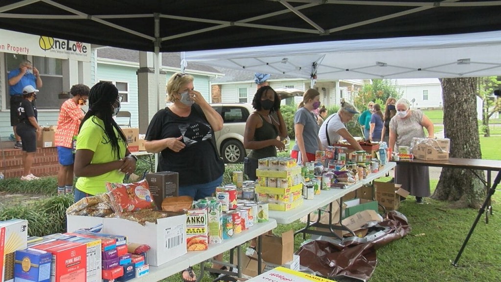 Food distribution in Wilmington