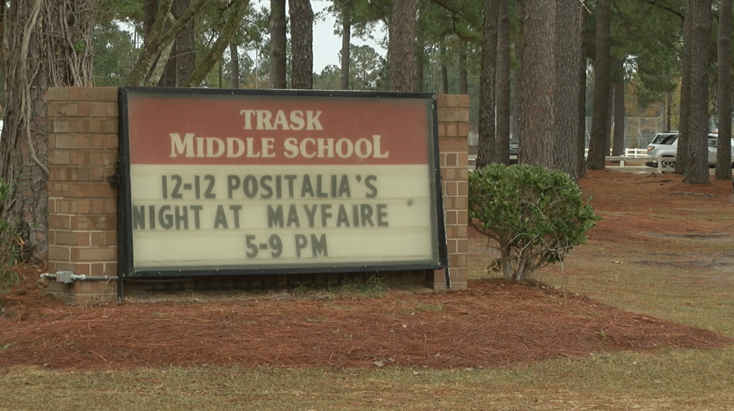 Trask Middle School students return to class after being evacuated