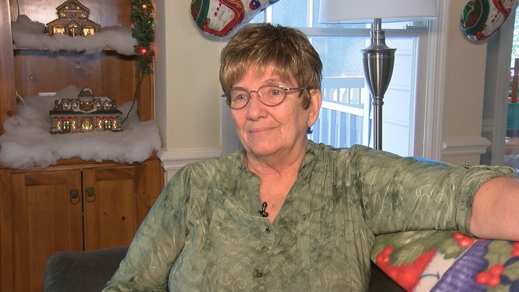 Linda Blanchette is thankful to be alive after a difficult battle with COVID-19 (photo: Sydney Bouchelle/WWAY)