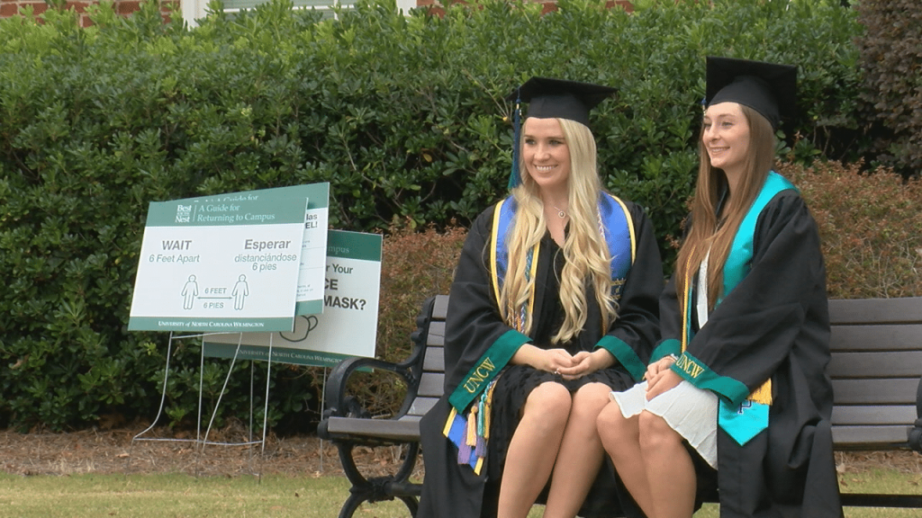 UNCW students