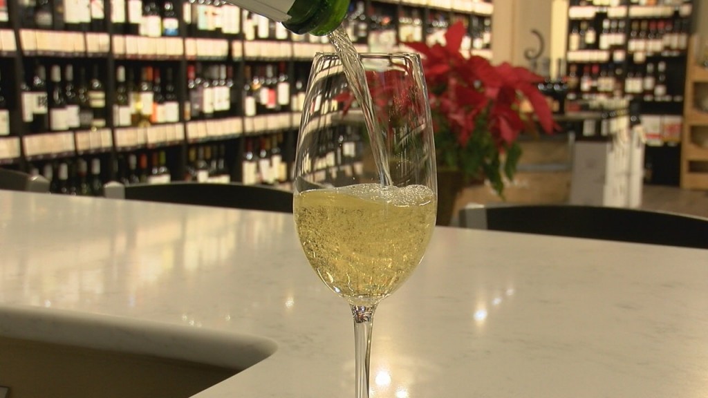 Bubbly sales at bottle shops are up as many prepare to celebrate New Years Eve from home (photo: Sydney Bouchelle/WWAY)