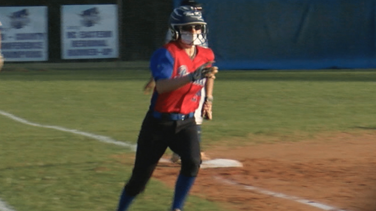 Timely hitting leads Pender softball past rival Heide Trask WWAYTV3