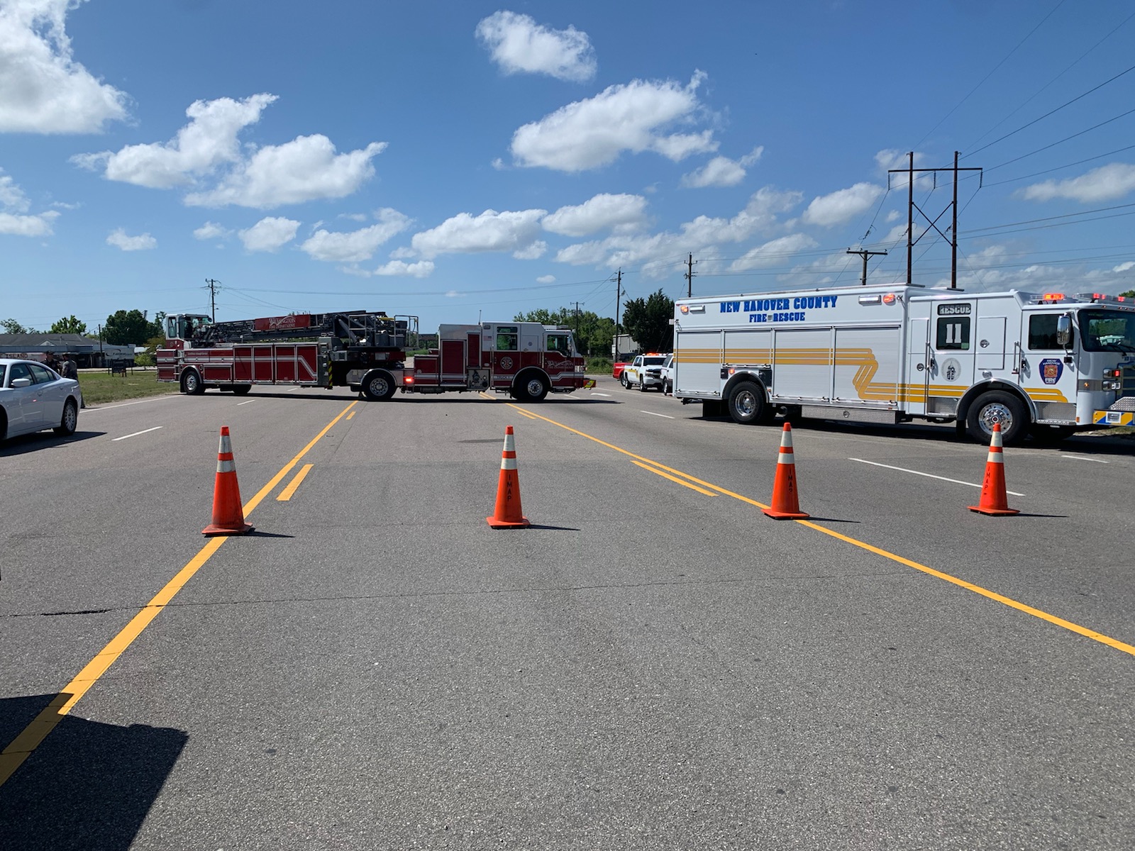 Man dies in head-on crash with tractor trailer on US 421 in New Hanover ...