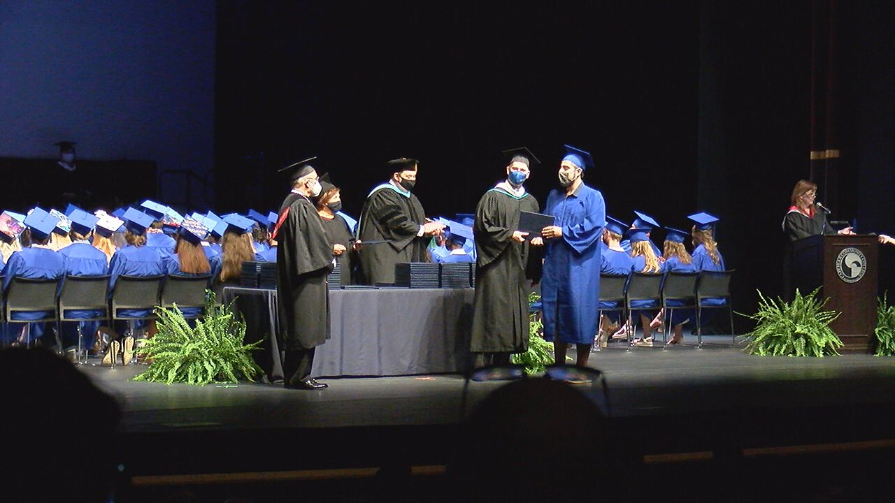 Hundreds of graduates honored at CFCC's summer 2021 commencement