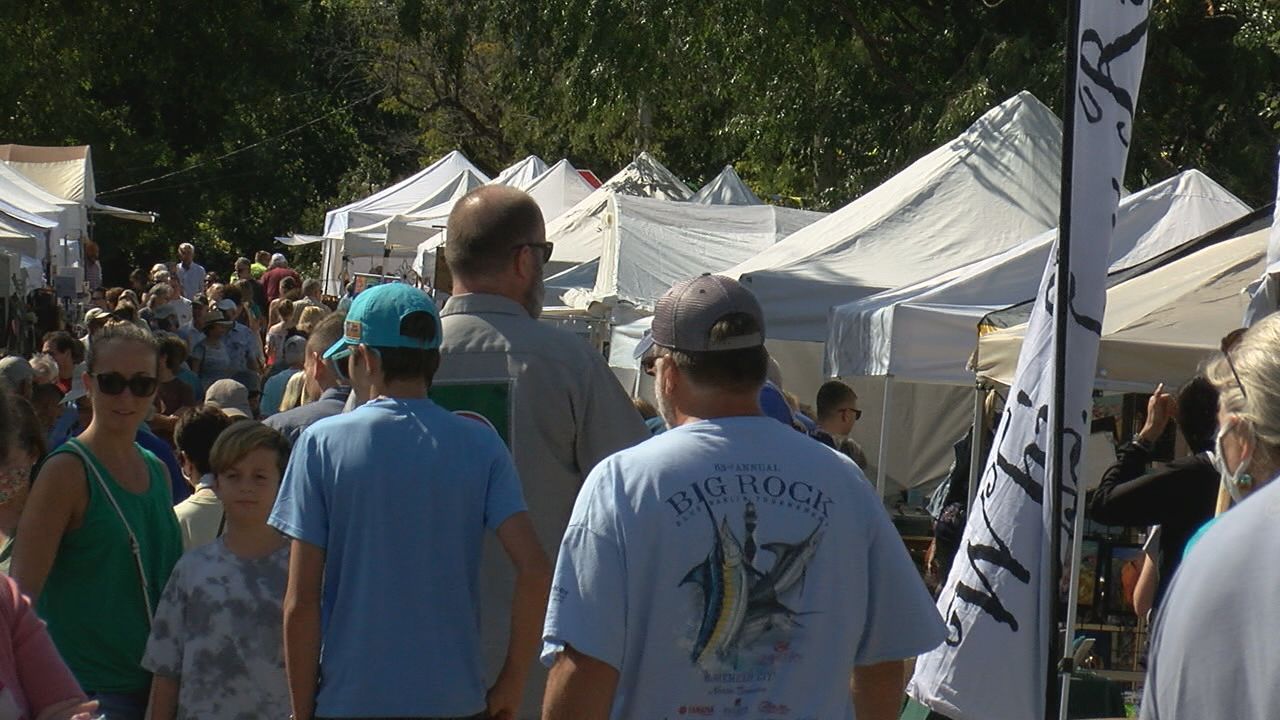 Hundreds attend the 25th Annual Orange Street ArtsFest in Downtown