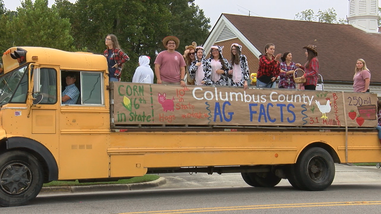 Columbus County fair kicks off with huge parade in Whiteville WWAYTV3