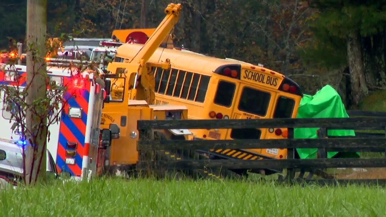 North Carolina school bus driver dead after crash - WWAYTV3