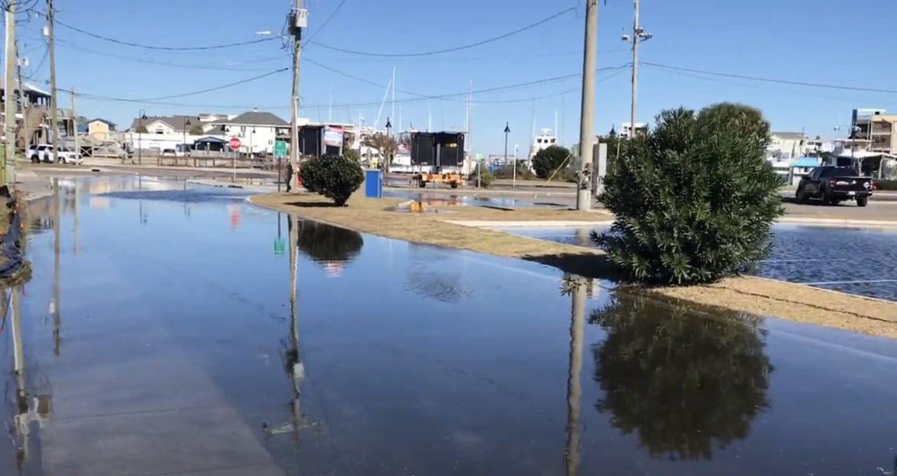 King Tides expected to bring flooding risks to Carolina Beach this week