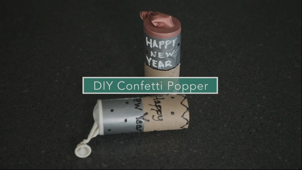 Mom To Mom: Ringing In The New Year With Diy Confetti Popper