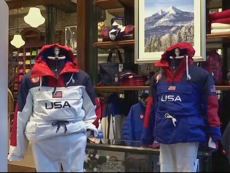 ralph lauren cooling jacket olympics