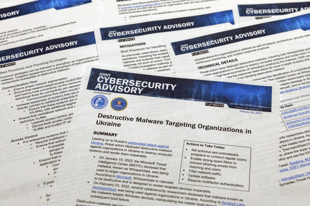 Russia Ukraine War Cyberattacks