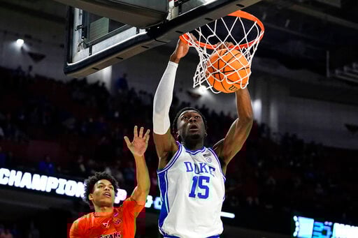 Duke Tops Cal State Fullerton To Open Coach K’s Last Ncaas