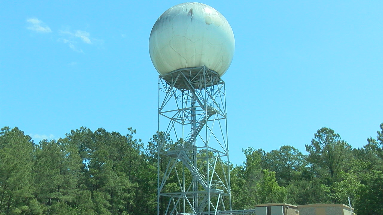 Shallotte Doppler Radar being relocated to fix beam blockage issues