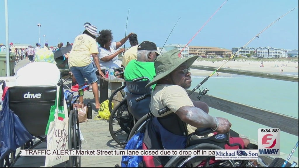 More Than 200 Anglers Compete In 22nd Annual Cape Fear Disabled Sportsman's Fishing Tournament