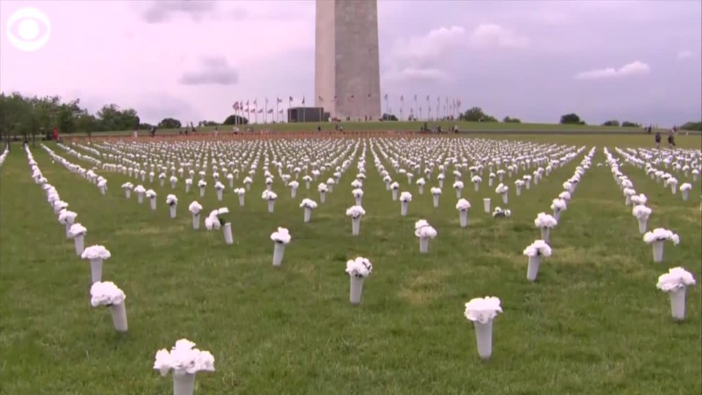 Memorial On The National Mall To Honor Victims Of Gun Violence