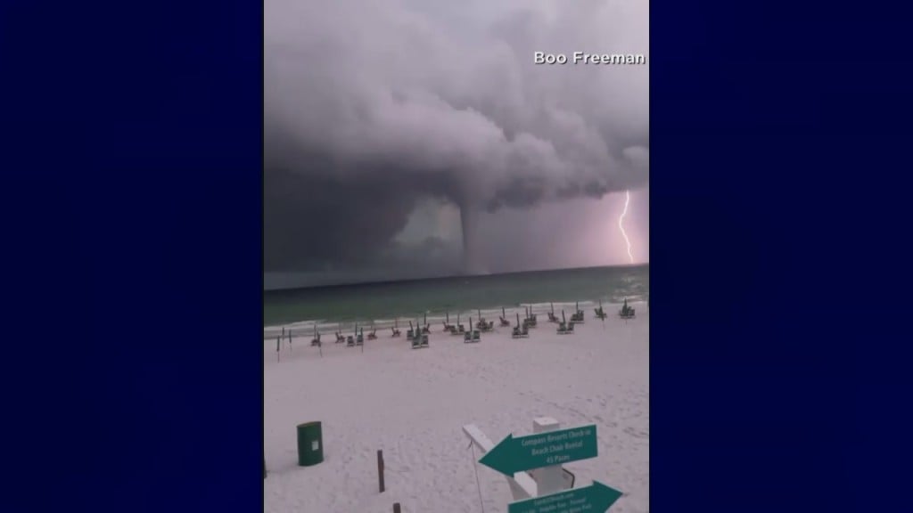 CAUGHT ON CAMERA Water spout off Florida coast WWAYTV3