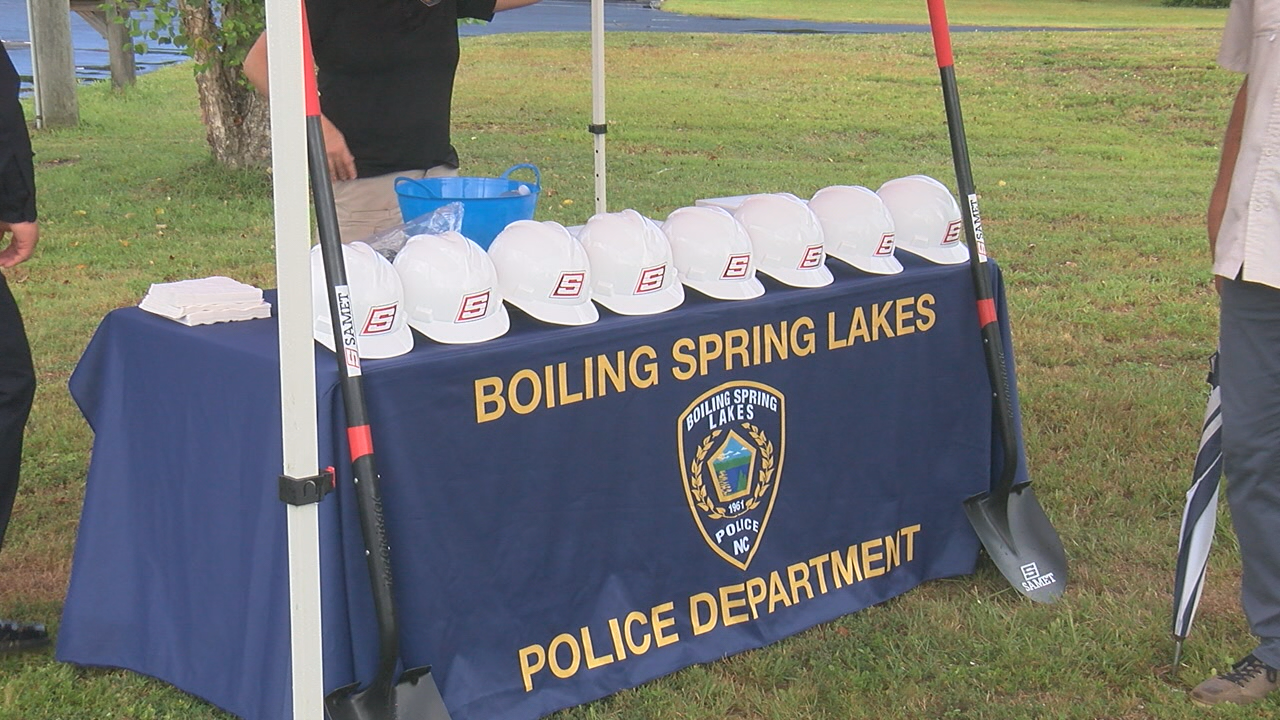 Boiling Spring Lake Police Department breaks ground for new facility ...