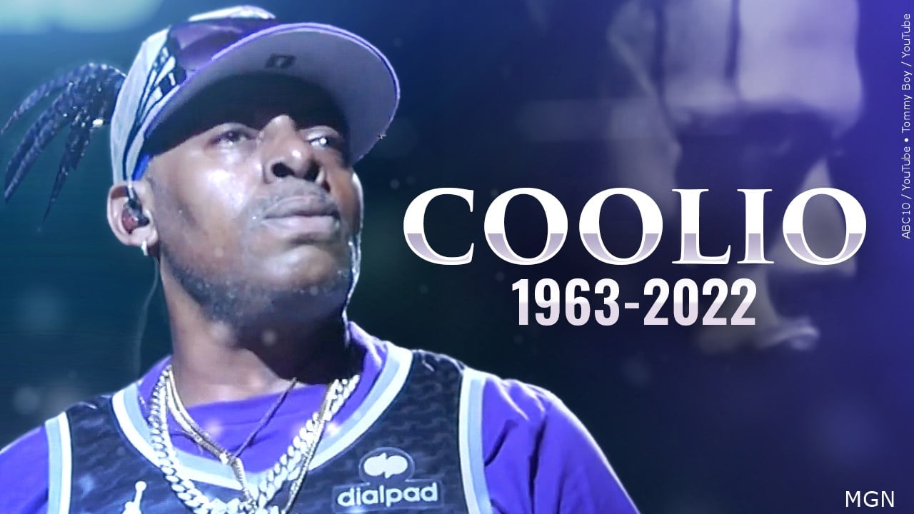 American rapper Coolio, best known for single 'Gangsta's Paradise