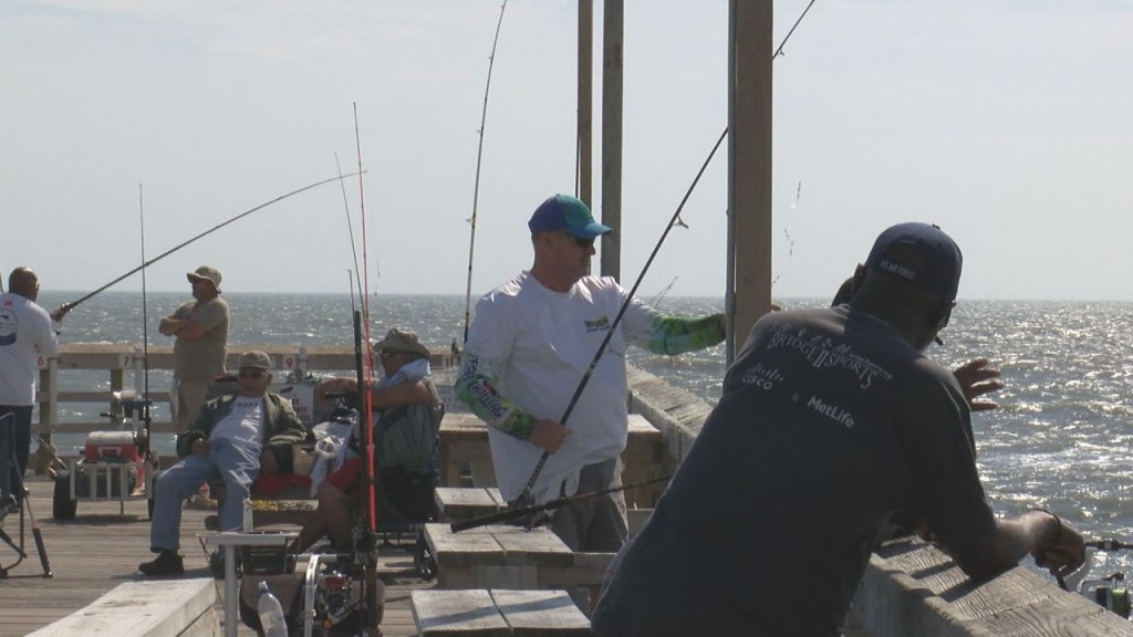 Wounded Warriors And Disabled Veterans Gather At Ocean Crest Pier For 7th Annual Peer Fishing Festival
