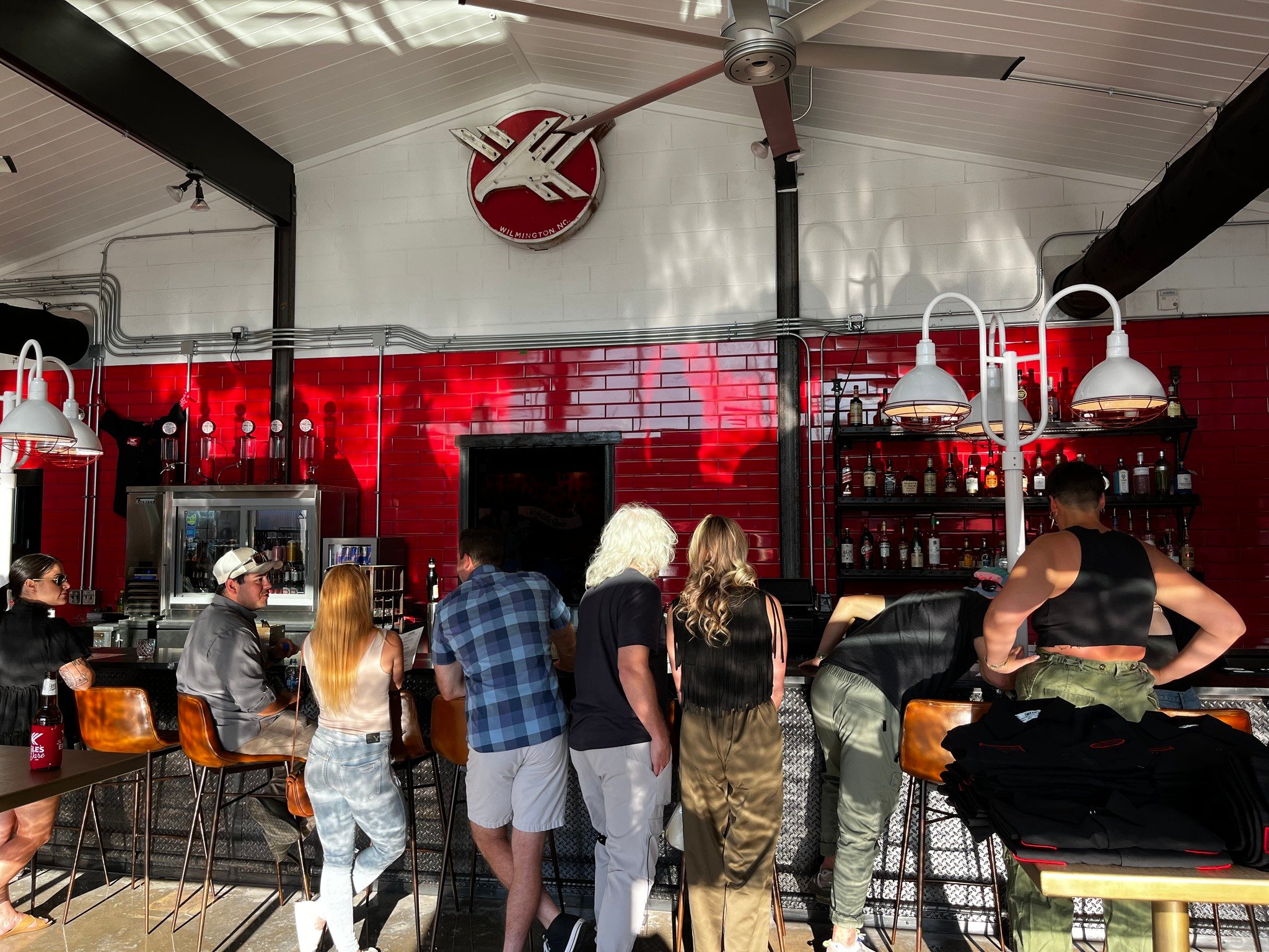 Wilmington's newest beer garden located in refurbished 1950s gas