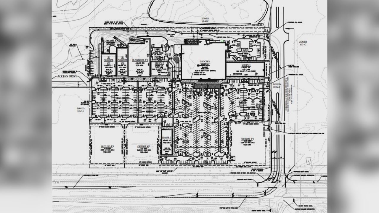 New grocery store multiple shops planned along Highway 17 in