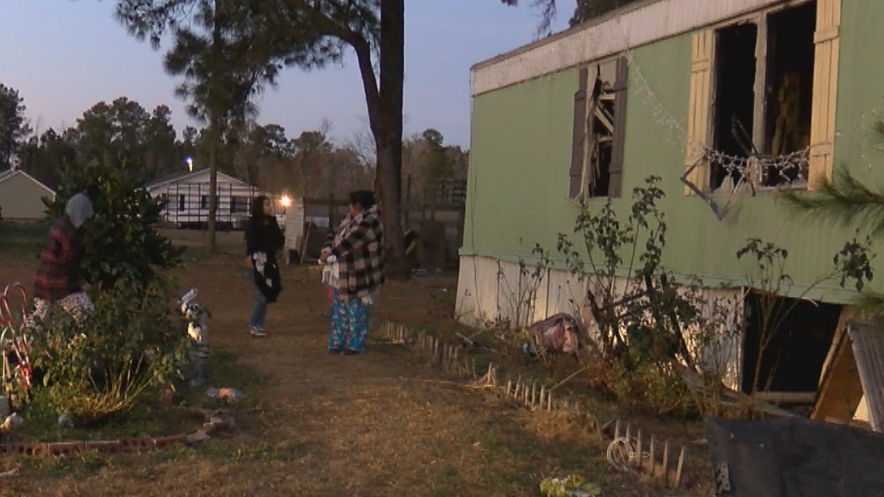 Family loses everything in Christmas Eve house fire