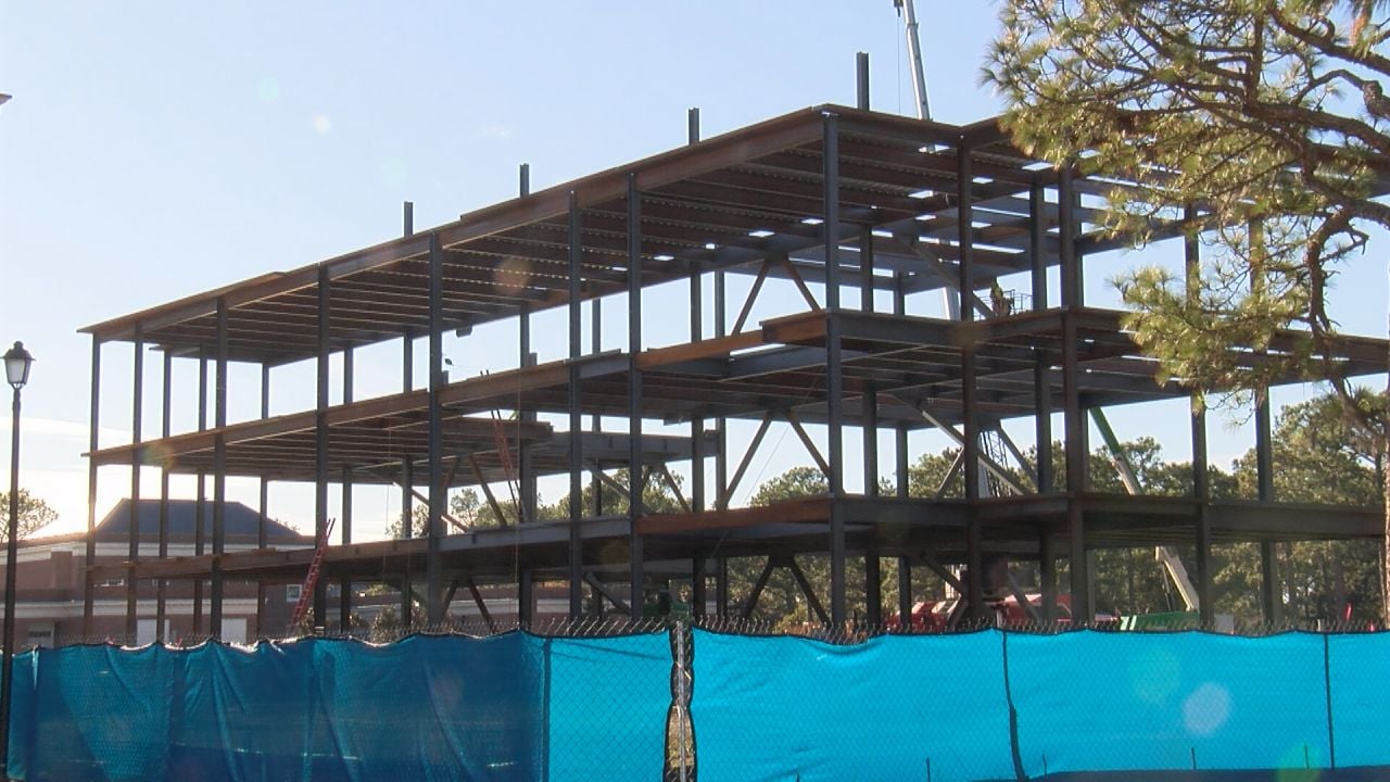 The Latest On UNCW's Randall Library Construction Work - WWAYTV3